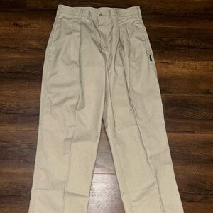 Parker Pleated Front khaki pant